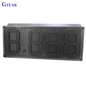 China Media Datasheet 24 Inch Big 7 Segment Display Red Color LED Module with SDK Function and Datasheet on sale