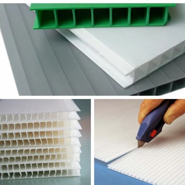 Customizable Corflute Sheet Waterproof Corrugated Plastic Board for Advertising Signs Packaging Protection Display Panels and Outdoor Promotional