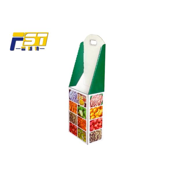 Custom Design Cardboard Trolley Box , Movable Convenient Cardboard Trolley With Wheels
