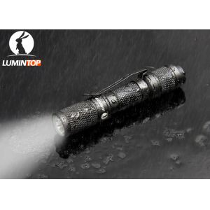 Mini Everyday Carry Flashlight With Magnetic Tail AAA Battery Powered