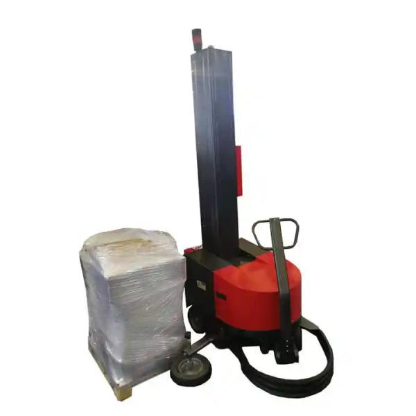 Cheap Self Propelled Robot Pallet Wrapper Machine Intelligent Automatic for sale