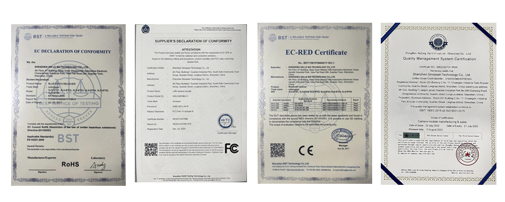 High Resolution 8MP OV8825 Camera Module with Low Power Consumption and Compact Design