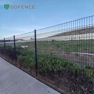 Nursing Home V Mesh Security Fencing Walking Path