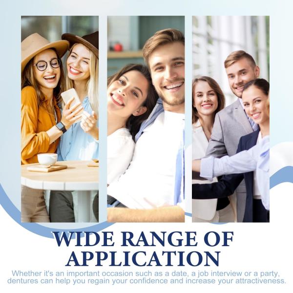 Temporary Tooth Repair Kit Moldable Natural Shade Filling For Missing Or Broken Teeth