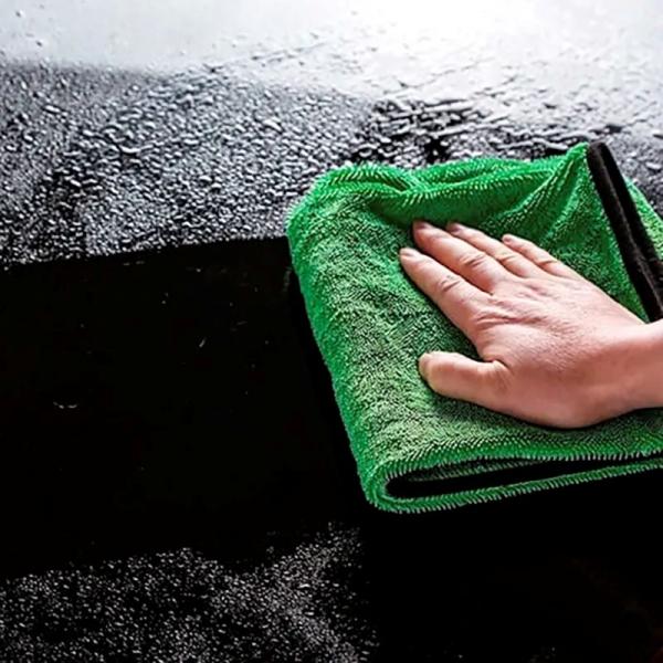 600 GSM Microfiber Car Detailing Towels 40x60cm Customizable