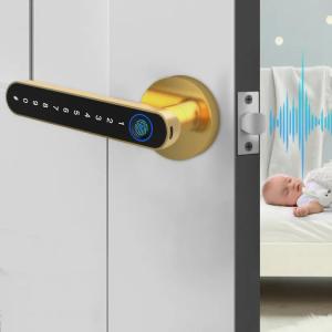 Tuya App Smart Code Door Lock Smartphone Connection Remote Control Room Lock