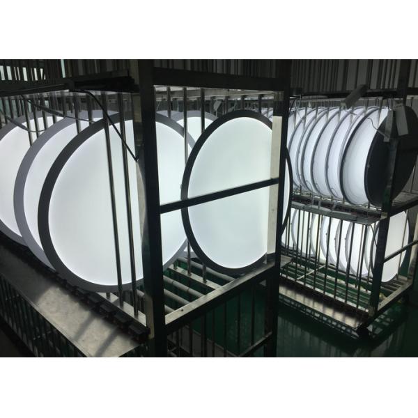 0 - 10v Dimmable Slim Flat Led Panel Light 40 Watt With Sliver Fixture