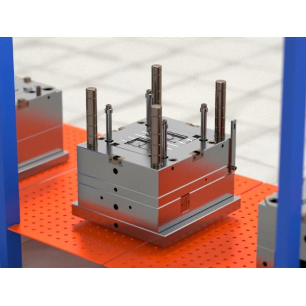 OEM / ODM : Cold Runner Injection Molding & On-board Upper Bracket (1*2) No.23913