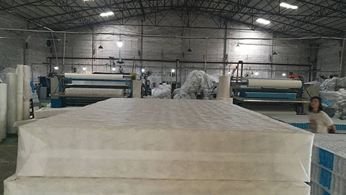 Pocket Spring Unit with non woven fabric 90g cover,as the core of mattress in King size