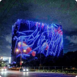 Best Customized Led Pixel Point Light RGB Control High Bright for Building Project wholesale