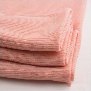 Best Plain Dye Polyester Rayon Spandex 2x2 Rib Knit Fabric For Top wholesale