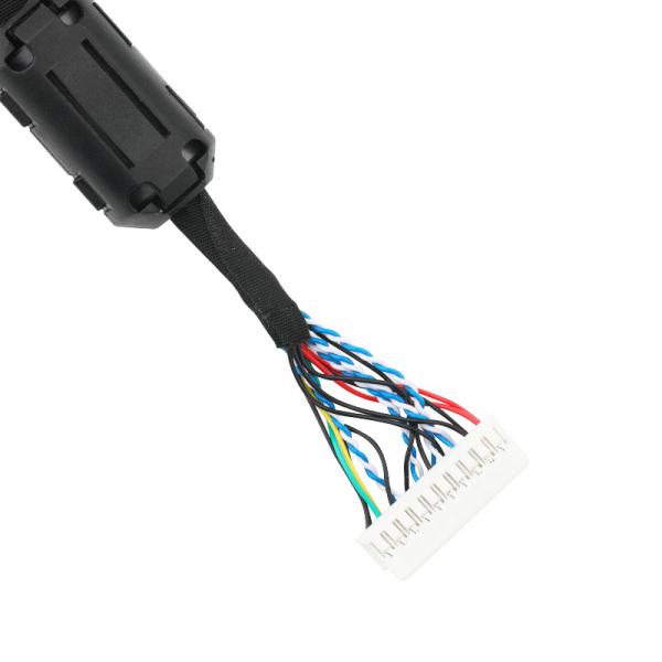 Cheap Jae Fi-S20s 1.25mm Lcd Display Harness , Jst Phdr-20vs 2.0mm Lvds Wire Harness for sale