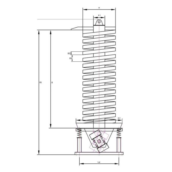 5m Spiral Elevator Conveyor