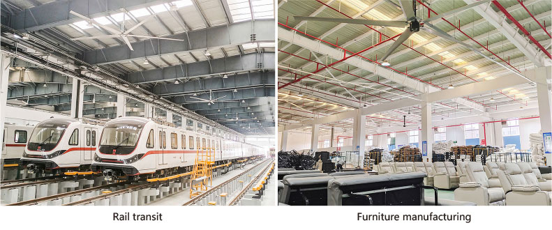 Large Industrial Ceiling Fans