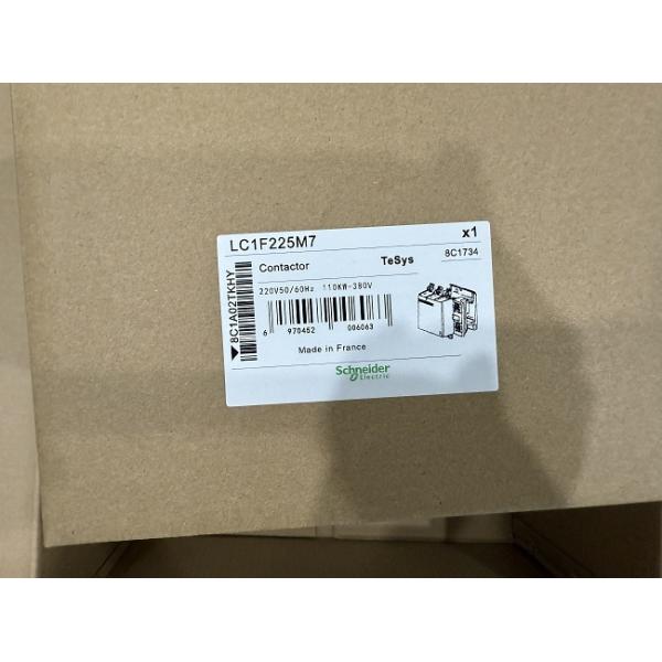 Heavy Duty Schneider Electric LC1F225M7 TeSys F Contactor 3P (3 NO) 220V 50/60Hz 110kW-380V
