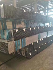 Best Stuctural Rectangular Metal Pipe , Flat End Welding Rectangular Tubing wholesale