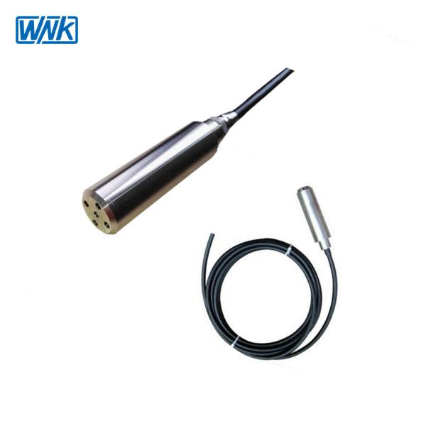 Cheap 4 - 20mA Output Submersible Level Transmitter Water Level Sensor -20℃~+80℃ Temperature Range for sale