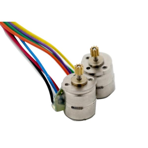 8mm Micro Stepper Motor 2 Phase 4 Wire Mini Stepper Motor With Copper Gear For Camera Lenses Pm08