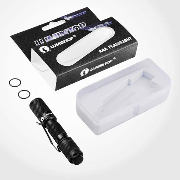 Powerful Everyday Carry Flashlight Ipx - 8 Waterproof Lumintop Tool AA