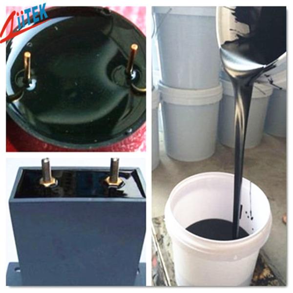 Cheap Two-Component High Thermal Conductivity Epoxy Resin Glue Compound For Electronic Components Encapsulation for sale