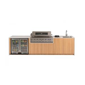 Best Gas Grill 304 Stainless Steel Outdoor Kitchen Cabinets Australian Style Customized wholesale