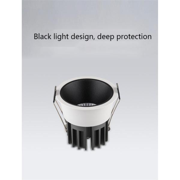 10W 24deg Ra90 Dimmable Led Ceiling Spot Lights 15 Degree Lighting Angle