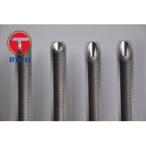 China ASTM A213 304 316   Fin Tube Connector Fin Tube Air Cooler Finned Pipe Heat Exchanger Finned Stainless Steel Tubing on sale
