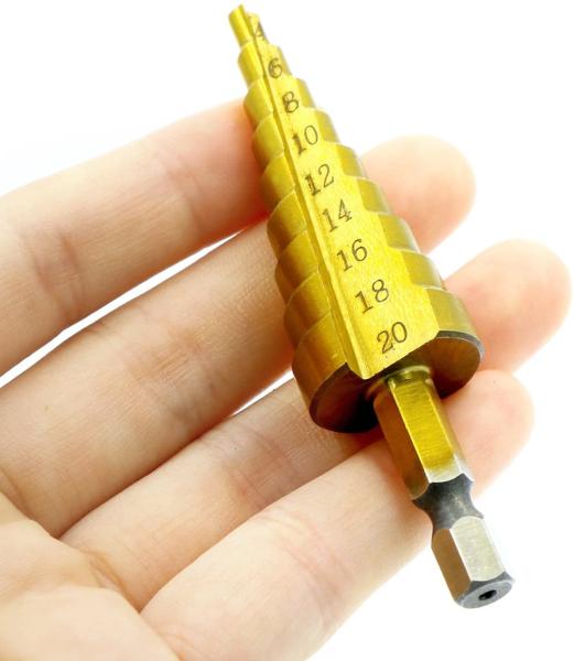 Cheap 21mm Hss Taper Shank Drill Bit Triangle Shank Fast Speed for sale