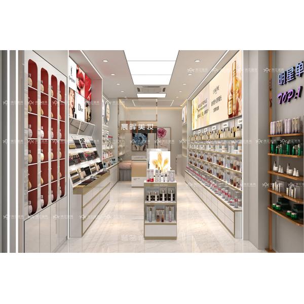 Luxury Store Furniture Perfume Store Display Skincare Display Rack for Perfume Shop Interior Design