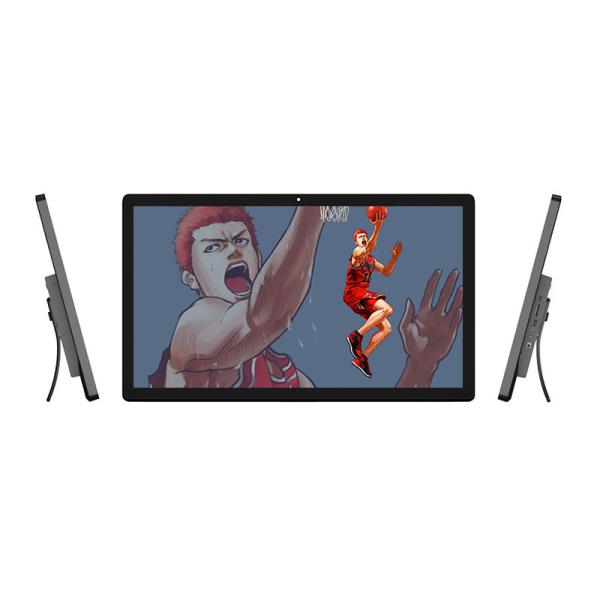 22inch wall mounted double screens digital interactive panel kiosk machine for advertisement player