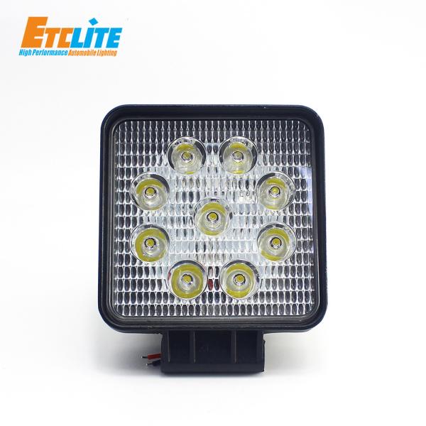 27W Led Work Lamp Rechargeable , ETClite 12v Led Work Lights Waterproof