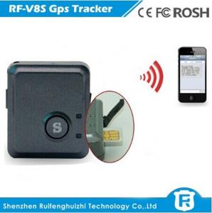 Smart manual gps vehicle tracker rohs with noise sensor and vibration sensor alarm rf-v8s