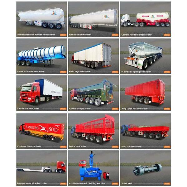 Used To Delivery Coal Heavy Duty V - Type Self - Propelled Dumping Trailer 60T 3 Axles