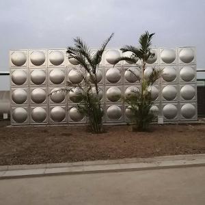 Best Argon Arc Weld Stainless Steel Water Tank , Ramming Craft Drinking Water Tank wholesale