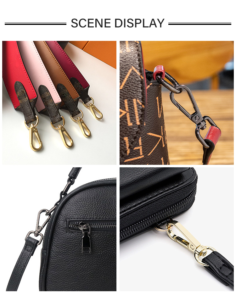 Custom 1" Metal Swivel Snap Hooks for Luxury Bag Hardware Spring Metal