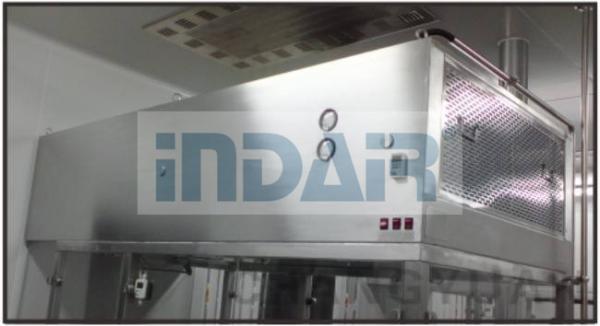 Cheap Portable Laminar Air Flow Hood , Class 100 Laminar Flow Hood For GMP Clean Room for sale