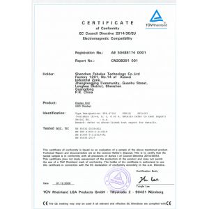 Shenzhen Longvision Technology Co., Ltd. Certifications
