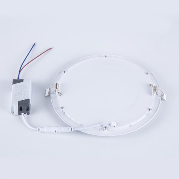 Cheap Low LED Heat LED Round Panel Light with 0-10V Triac Dimmable 140lm/w No Flicker 5 Years Warranty for sale