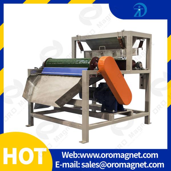 Single Layer Dry Powder Magnetic Drum Separator For Belt Conveyor