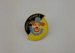 Business Promotion Soft Enamel Pin , Prins Erwin Carnaval Pin Badge Die Stamped