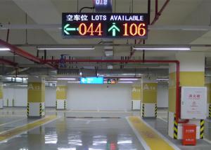 Best 7000nit VMS Parking Guidance Long Lifespan Vehicle Counting System wholesale