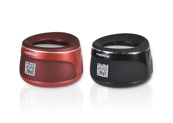 Cheap Auto Code Reader Desktop Barcode Scanner RED OEM Scan Engine 10 Mil Resolution for sale