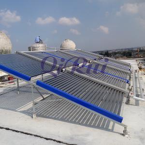 China Bracket 5000 Liter Vacuum Tube Solar Hot Water Heating Project for Sustainable Energy on sale
