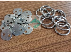 Best 4 x 40mm Stainless Steel Lacing Ring with Lacing Wire Fixing Insulation Blankets wholesale