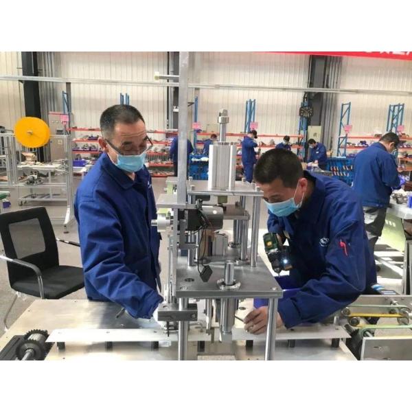 Energy Saving Pollution Mask Making Machine Forming Sealing Cutting Function