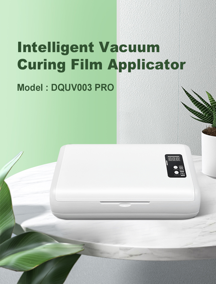 DAQIN DQUV003 PRO UV LED Vacuum Curing Laminating Machine for 3D Curved Hydrogel TPU Screen Protector