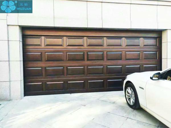 Cheap 40mm Roll Up Sectional Overhead Garage Door for sale