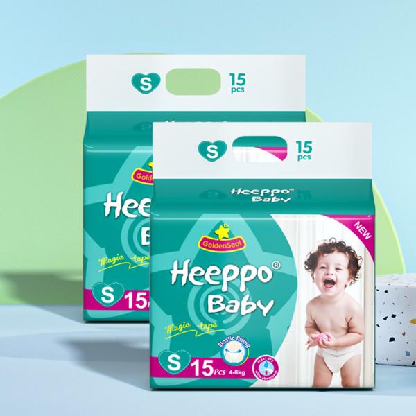 Custom Organic Pull Up Diapers Nonwoven Super Absorbent Baby Disposable Nappies