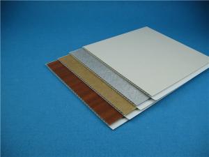 Best False plastic ceiling panels , 250mm x 5mm pvc ceiling tiles Glossy printed wholesale