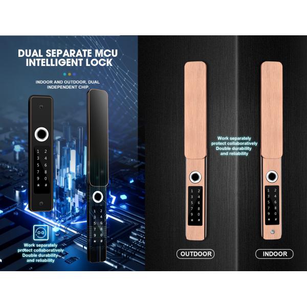 IP68 Waterproof Fingerprint Password App House Smart Locks